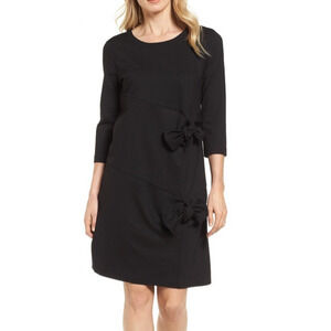 Halogen Women's Tie Detail Scooped Neck Dress Size XS